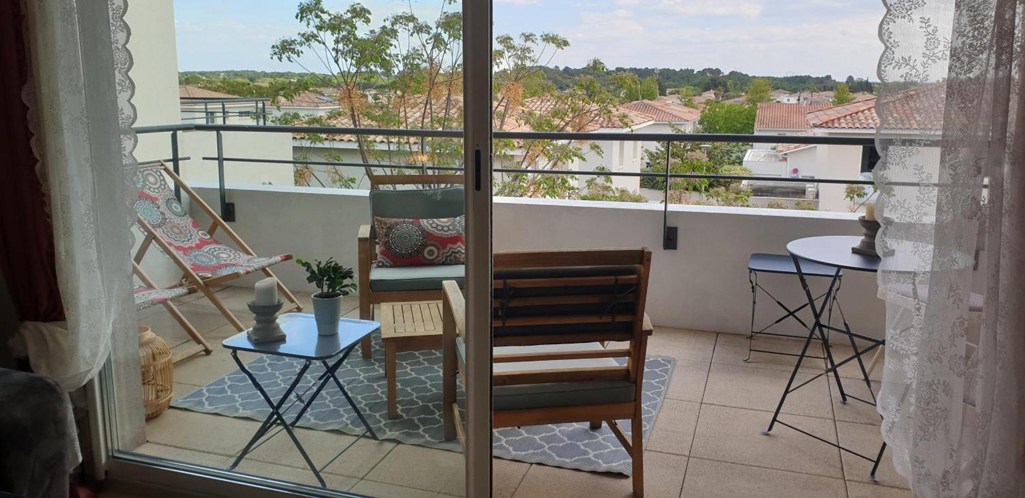 Appartement T2 A 10 Min De Montpellier Вондарг Екстериор снимка